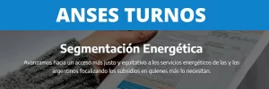 Turnos ANSES Subsidio Luz y Gas 2023
